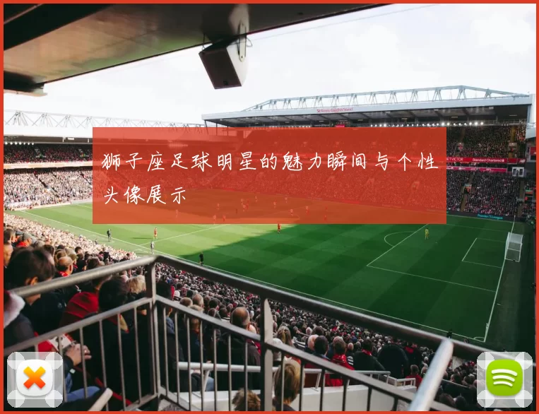 狮子座足球明星的魅力瞬间与个性头像展示