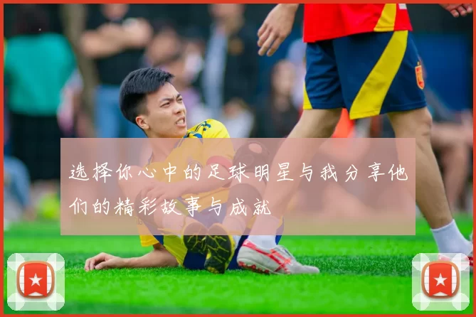 选择你心中的足球明星与我分享他们的精彩故事与成就