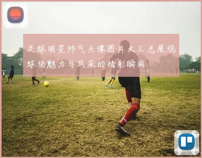 足球明星帅气头像图片大汇总展现球场魅力与风采的精彩瞬间